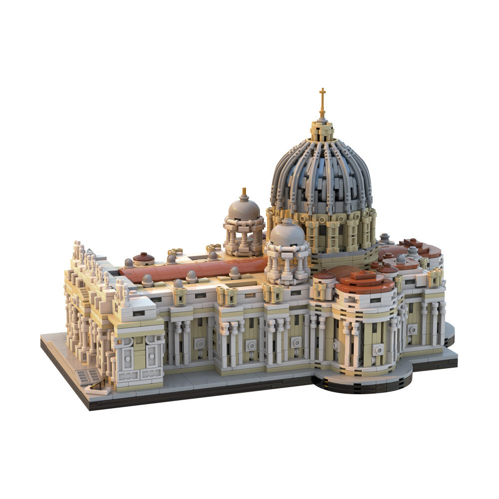 saint peter's basilica building set | 1:800 | moc-205664 - 2