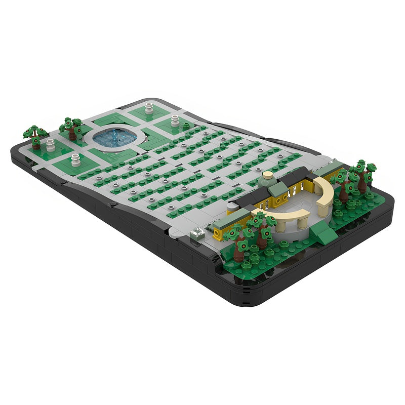 Sanssouci Palace Potsdam 1:1000 MOC Building Kit - 3