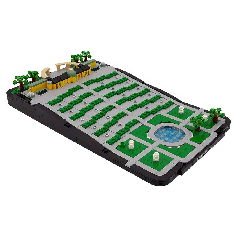 Sanssouci Palace Potsdam 1:1000 MOC Building Kit - 4