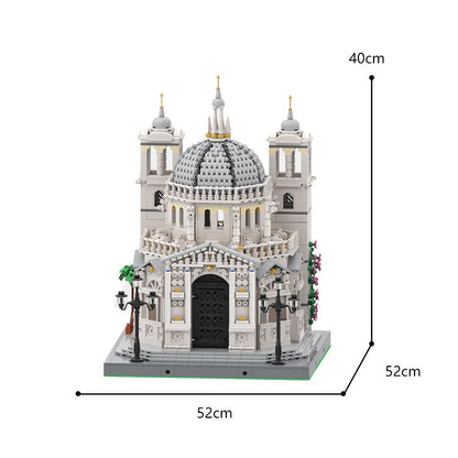 Santa Maria Della Salute Building Kit | LEGO-Compatible MOC - 2