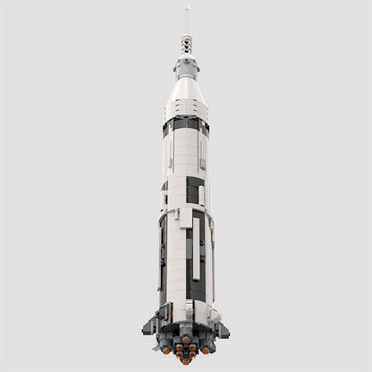 Saturn IB Rocket MOC Building Kit | Historic Space Launch Model - 3