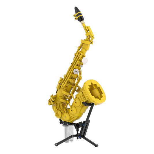 Saxophone Building Kit | LEGO-Compatible MOC - 1