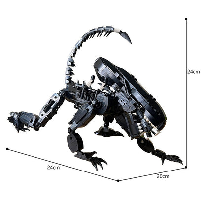 Sci-Fi Alien Creature Monster Building Kit | LEGO-Compatible MOC - 3