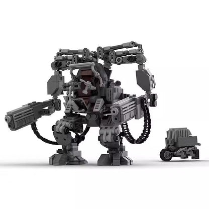 Sci-Fi APU Armored Personnel Unit Mecha Building Kit | Compatible MOC - 1