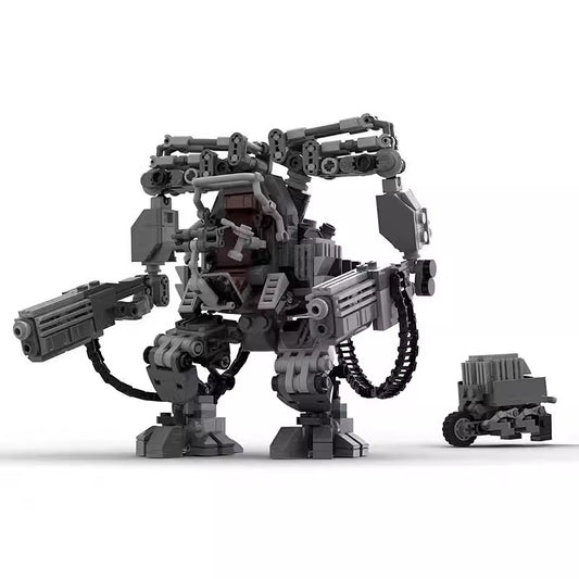 Sci-Fi APU Armored Personnel Unit Mecha Building Kit | Compatible MOC - 1