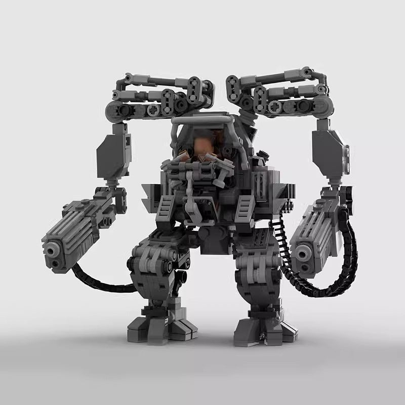 Sci-Fi APU Armored Personnel Unit Mecha Building Kit | Compatible MOC - 5