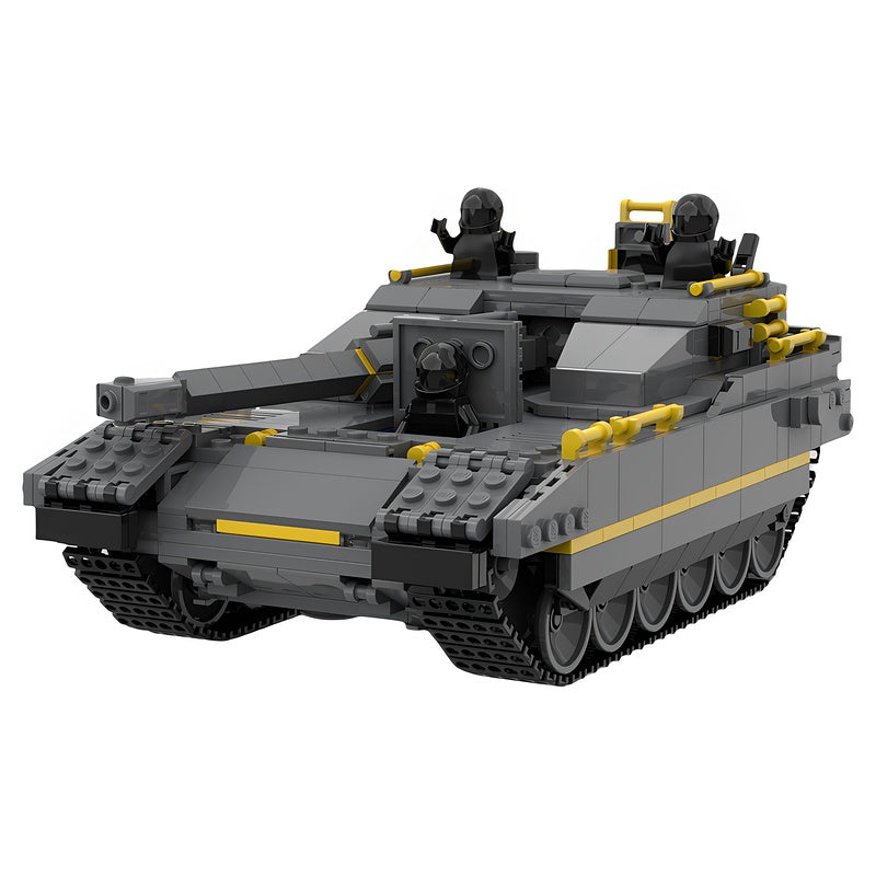 Sci-Fi Armored Assault Vehicle MOC Building Kit - 2