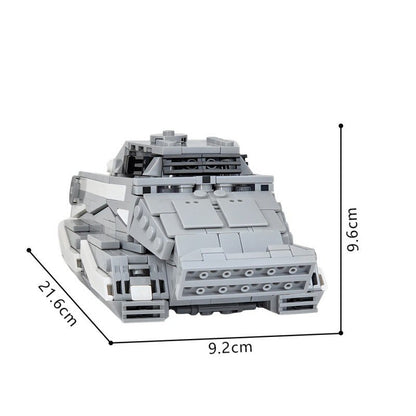 Sci-Fi Armored Personnel Carrier 2-in-1 MOC Build | Futuristic Troop Transport - 5
