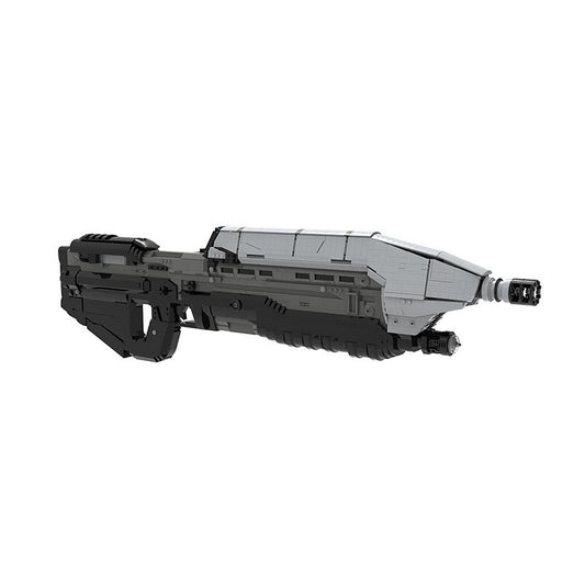 Sci-Fi Assault Rifle Building Kit | 1:1 Scale LEGO-Compatible MOC - 2