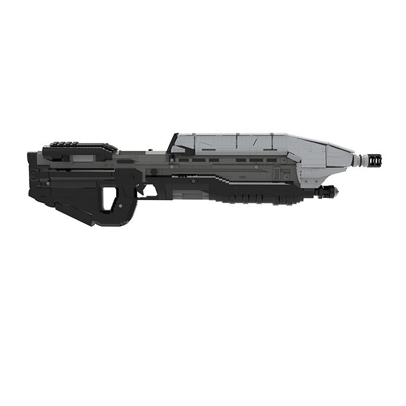 Sci-Fi Assault Rifle Building Kit | 1:1 Scale LEGO-Compatible MOC - 4
