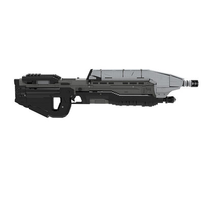 Sci-Fi Assault Rifle Building Kit | 1:1 Scale LEGO-Compatible MOC - 4