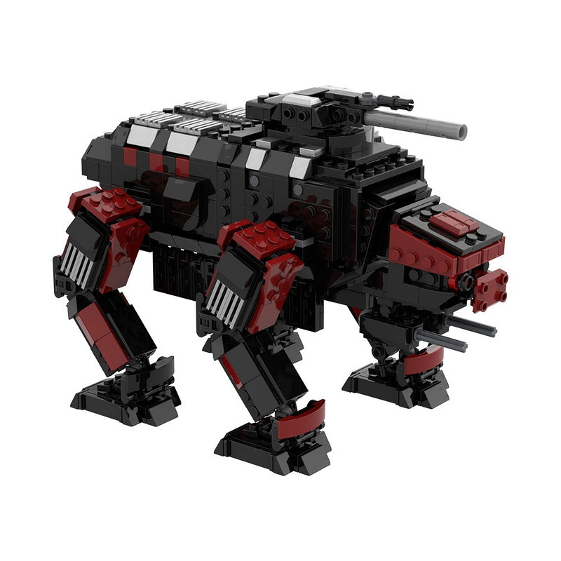 Sci-Fi Automaton Factory Strider Building Kit | Compatible MOC - 1