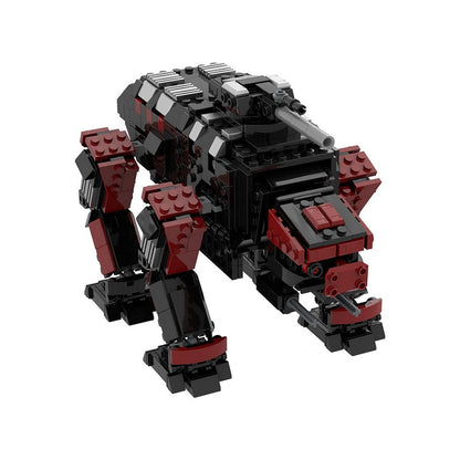 Sci-Fi Automaton Factory Strider Building Kit | Compatible MOC - 2