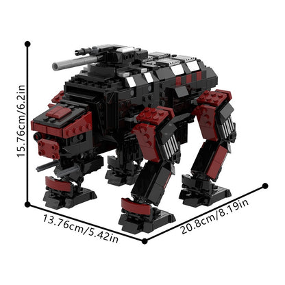 Sci-Fi Automaton Factory Strider Building Kit | Compatible MOC - 3