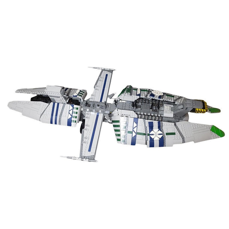 Sci-Fi Capital Star Frigate Building Kit | UCS-Scale LEGO-Compatible MOC - 1