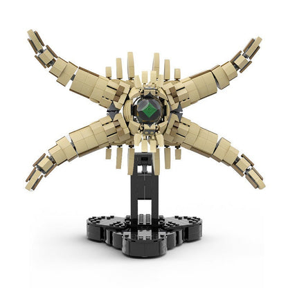 Sci-Fi Cosmic Eye Drone MOC Building Kit | Futuristic Space Machine Model - 1