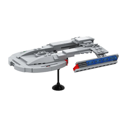 Sci-Fi Deep Space Cruise Building Kit | LEGO-Compatible MOC - 7