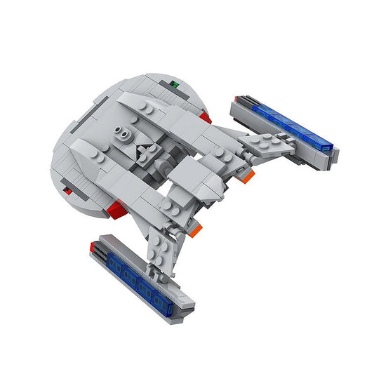 Sci-Fi Deep Space Cruise MOC Spaceship Building Kit | Exploration Vessel - 1