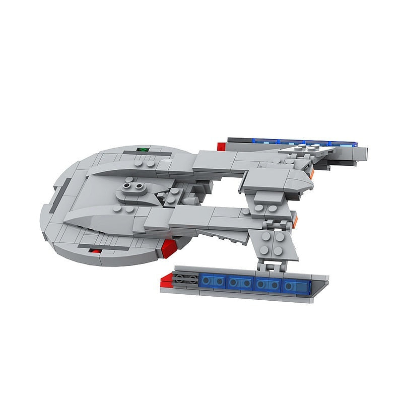 Sci-Fi Deep Space Cruise MOC Spaceship Building Kit | Exploration Vessel - 3