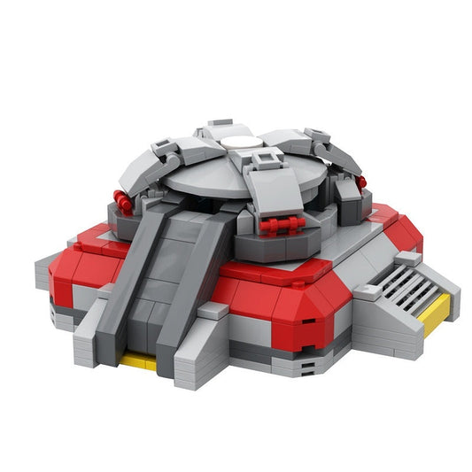 Sci-Fi Defense Bunker MOC Building Kit | Futuristic Military Outpost - 1