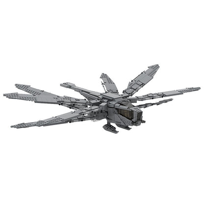 Sci-Fi Desert Ornithopter Building Kit | LEGO-Compatible MOC - 5