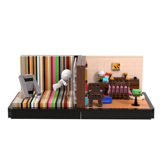 Sci-Fi Dimension Library MOC Futuristic Architecture Building Kit - 1