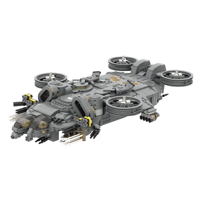 Sci-Fi Dragon Assault Ship MOC Building Kit - 1