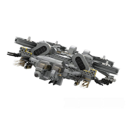 Sci-Fi Dragon Assault Ship MOC Building Kit - 2