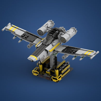 Sci-Fi Eagle Air Support Fighter Building Kit | Compatible MOC - 1