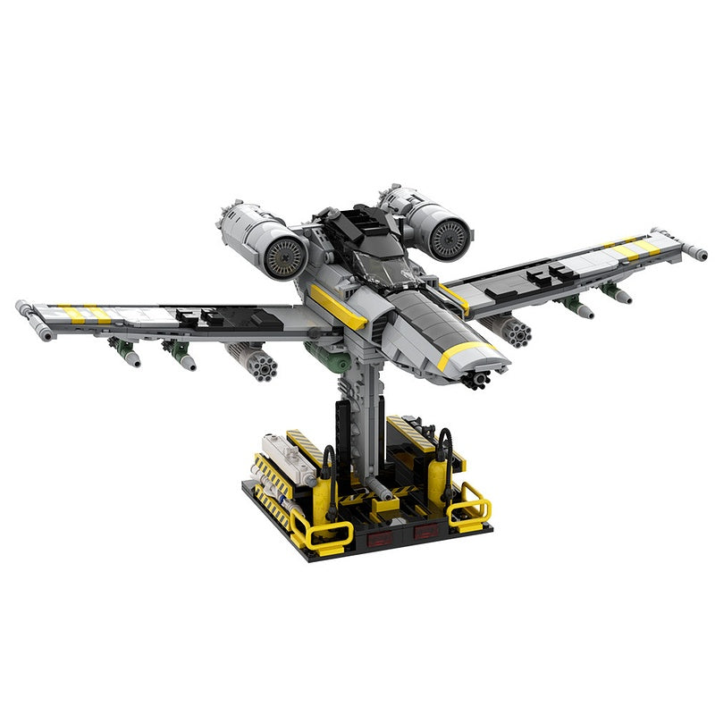 Sci-Fi Eagle Air Support Fighter Building Kit | Compatible MOC - 6