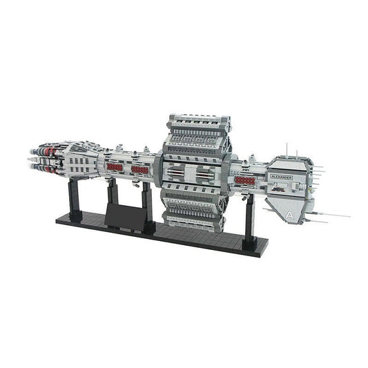 Sci-Fi Earth Alliance Capital Ship MOC Building Kit - 1