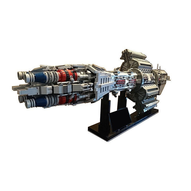 Sci-Fi Earth Alliance Capital Ship MOC Building Kit - 3