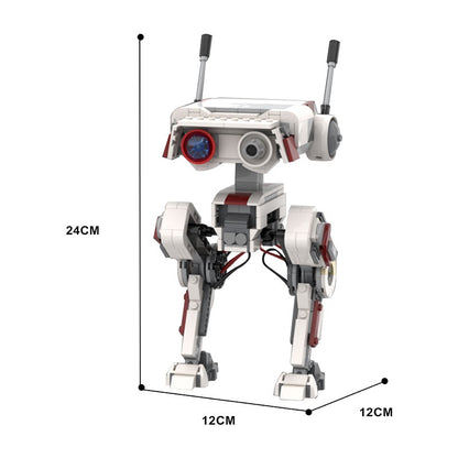 Sci-Fi Exploration Droid Building Kit | LEGO-Compatible MOC - 4