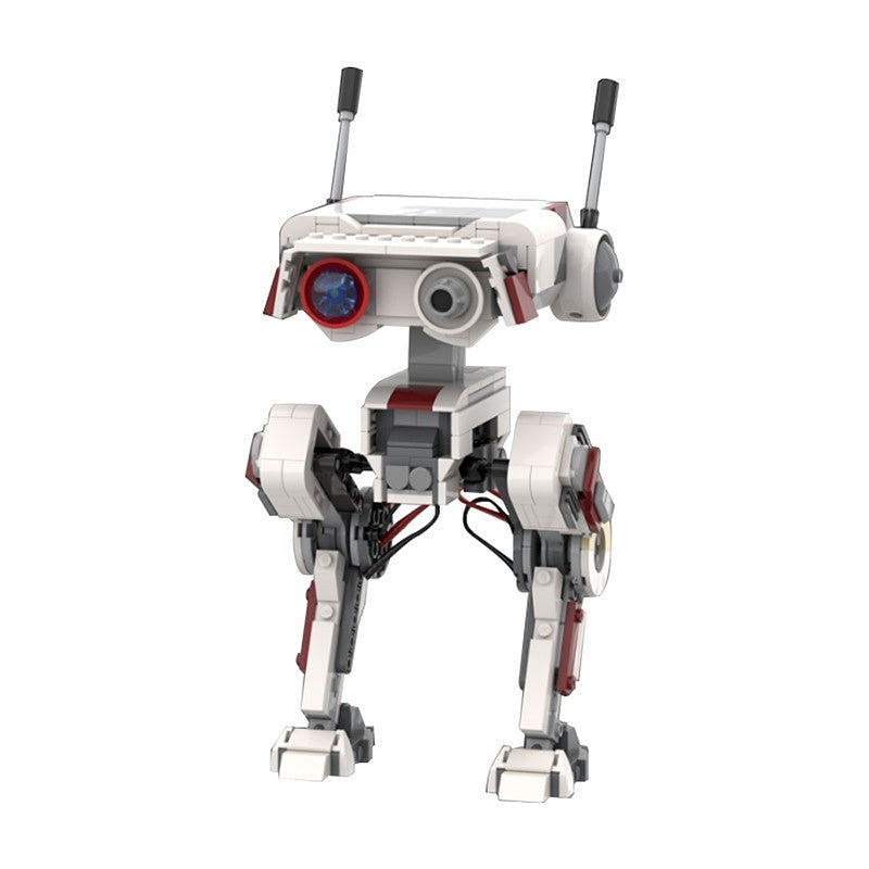 Sci-Fi Exploration Droid MOC Building Kit | Futuristic Robot Model - 1