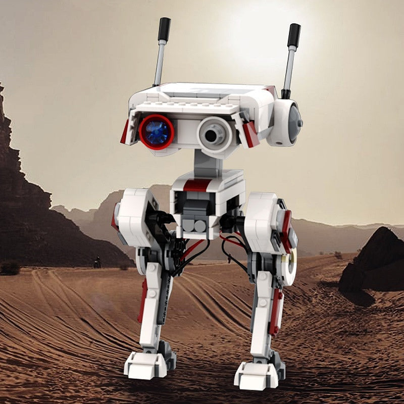 Sci-Fi Exploration Droid MOC Building Kit | Futuristic Robot Model - 3