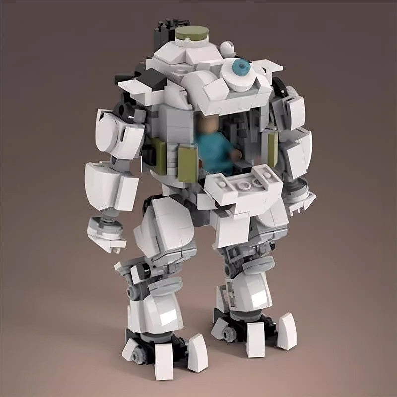 Sci-Fi Frontier Vanguard Mech Building Kit | LEGO-Compatible MOC - 3