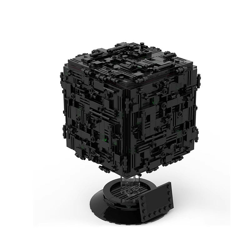 Sci-Fi Galactic Cyber Cube Building Kit | LEGO-Compatible MOC - 1