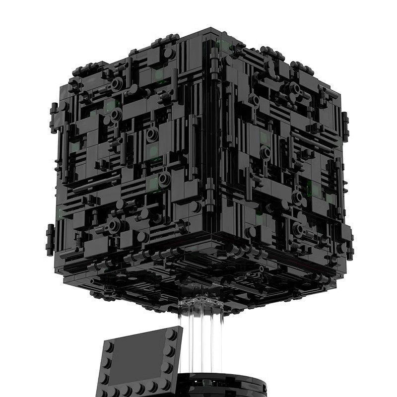 Sci-Fi Galactic Cyber Cube Building Kit | LEGO-Compatible MOC - 3