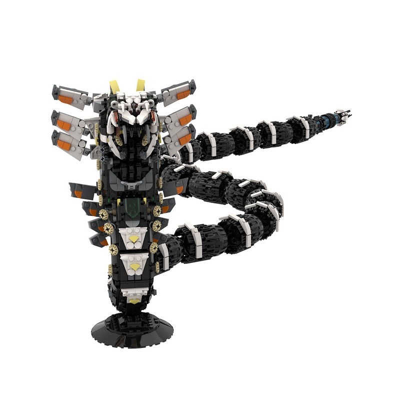 Sci-Fi Giant Cobra Mecha Slithering Serpent Building Kit | LEGO-Compatible MOC - 5