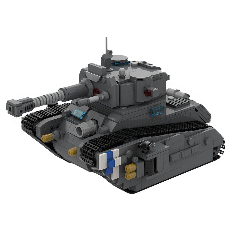 Sci-Fi Heavy Battle Tank MOC Building Kit - 1