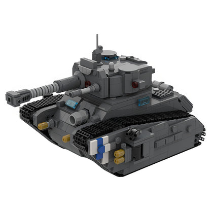 Sci-Fi Heavy Battle Tank MOC Building Kit - 1