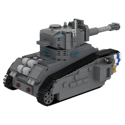 Sci-Fi Heavy Battle Tank MOC Building Kit - 3