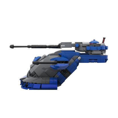 Sci-Fi Hover Tank MOC Building Kit | Futuristic Combat Vehicle - 3