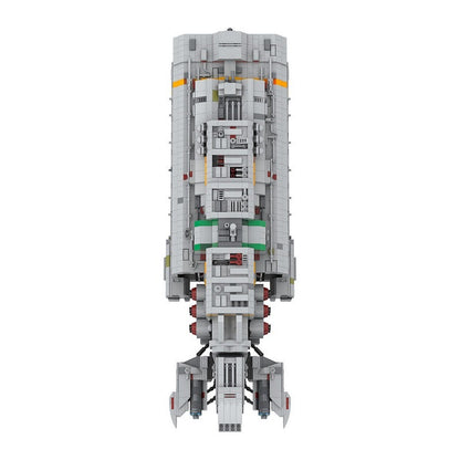 Sci-Fi Ice Hauler Cargo Freighter MOC Spacecraft Building Kit - 2