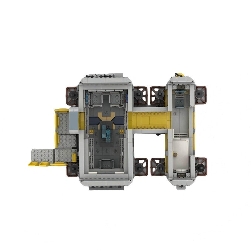 Sci-Fi Jungle Military Base Building Kit | Compatible MOC - 2