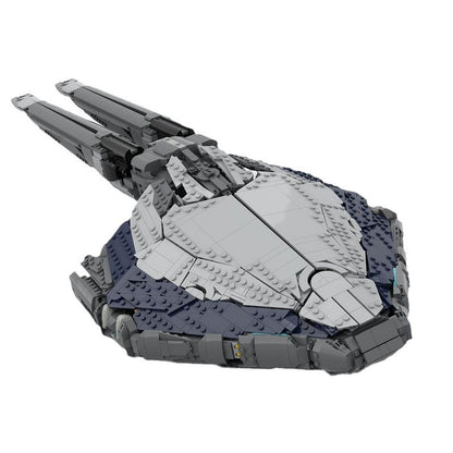 Sci-Fi Landing Craft Dropship Building Kit | LEGO-Compatible MOC - 1