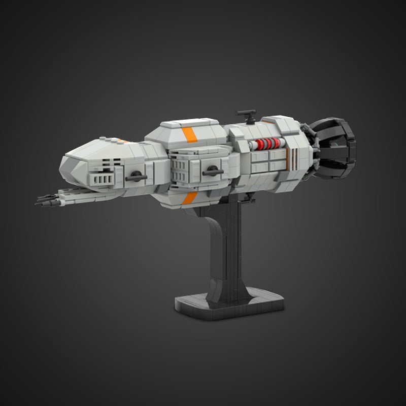 Sci-Fi Martian Gunship Mini MOC Building Kit |LEGO-Compatible MOC - 2