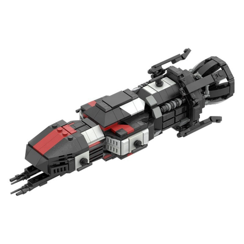 Sci-Fi Martian Gunship Mini MOC Building Kit |LEGO-Compatible MOC - 4