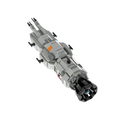 Sci-Fi Martian Gunship Mini MOC Building Kit |LEGO-Compatible MOC - 5