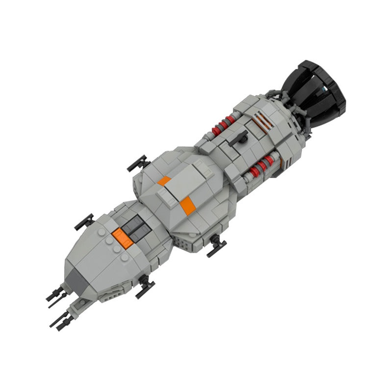 Sci-Fi Martian Gunship Mini MOC Building Kit |LEGO-Compatible MOC - 6